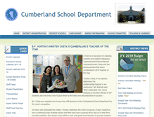 Tablet Screenshot of cumberlandschools.org